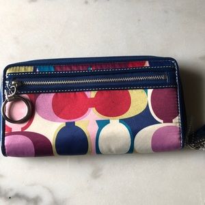 🌹Coach OP Art Multicolor Wallet